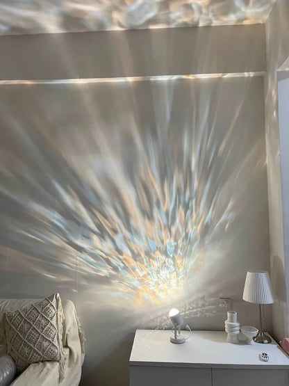 Ripple Projector Decorative Table Lamp - Creative Modern Ambient Night Light